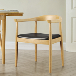 "Extendable Dining Table Set 39""-55"" Japandi Dining Table & 4 Wood Dining Chairs" - thumbnail 5