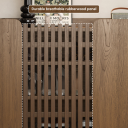 Solid Wood Shoe Rack for Entryway in Walnut 5-Tier Shoe Storage Cabinet for Closet - thumbnail 8
