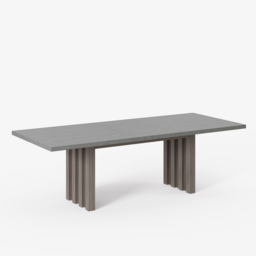11 Pieces Gray Aluminum Outdoor Patio Dining Set with Extendable Table and Woven Armchai - thumbnail 6
