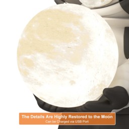 "28.8"" Astronaut Floor Sculpture Figurine Ornament Art Decor with Ball Lamp USB Charging" - thumbnail 7