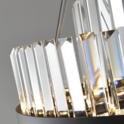 Fixedo Modern Tiered Crystal LED Chandelier in Black Light - thumbnail 9