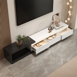 Quoint Extendable TV Stand with 3 Drawers 180 - 255 cm - thumbnail 7