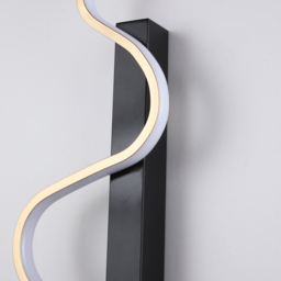 Modern Linear 1000mm Wall Lighting LED Black & Gold Wall Sconce Lighting - thumbnail 7