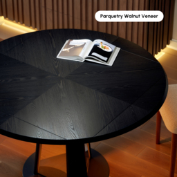 920 mm-1200 mm Solid Wood Extendable Dining Table with Light - thumbnail 8