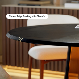 920 mm-1200 mm Solid Wood Extendable Dining Table with Light - thumbnail 9