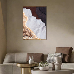 Art Deco LED Canvas Wall Art Print Framed Wall Decor - thumbnail 2