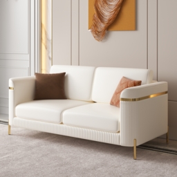 Vertex Modern Faux Leather 3-Piece Living Room Sofa Set - thumbnail 9