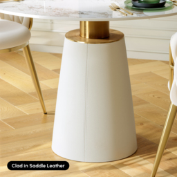 "Dining Set 39"" Sintered Stone Dining Table with 2 Chairs" - thumbnail 8