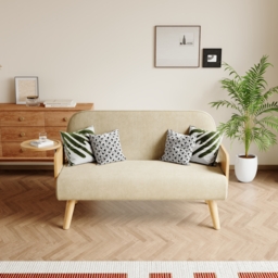 Mid-Century Modern Rattan Daybed Sofa Bed Convertible Sleeper Lounge Chair Folding - thumbnail 2