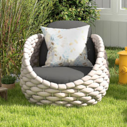 Smokeless Propane Outdoor Fire Pit Table Round Patio Furniture Firepit in Aluminum Alloy (3500 mm High) - thumbnail 6