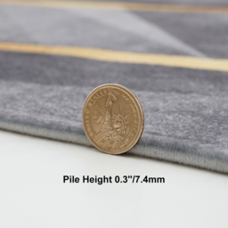 2 Pieces Modern Gold  Washable Kitchen Runner Mats Non-slip Anti Fatigue Kitchen Rug Set 1200mm x 400mm & 600mm x 400mm - thumbnail 9