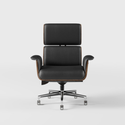 Set Black L-Shape Executive Desk Left Hand Reclining Leather Office Desk Chair (1800mm) - thumbnail 8