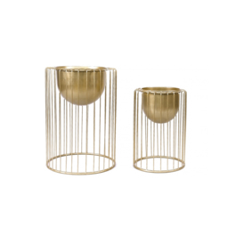 500mm Modern Flower Stand Gold Plant Stand for Indoors Modern Flower Stand in Large - thumbnail 9