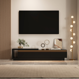 Quoint Extendable TV Stand with 3 Drawers 180 cm - 255 cm - thumbnail 4