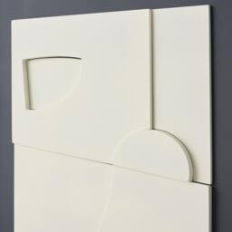 3-Piece 3D Textured Abstract Wall Art Set with Alloy Frames 70cm Tall - thumbnail 9