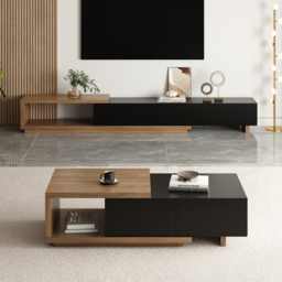 Quoint Extendable TV Stand with 3 Drawers 180 - 255 cm - thumbnail 5