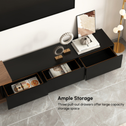 Quoint Extendable TV Stand with 3 Drawers 180 - 255 cm - thumbnail 9