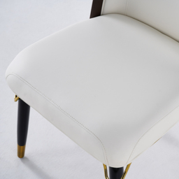 Luxotic 1800mm Modern Stone Top Dining Table with 6 Chairs in Gold - thumbnail 8