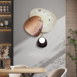60 cm Abstract Geometric Silent Wall Clock Modern Decor Art Living Room Bedroom