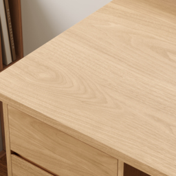 Solid Wood Home Office Desk with 3 Drawers Executive Writing Desk (1400mm) - thumbnail 8