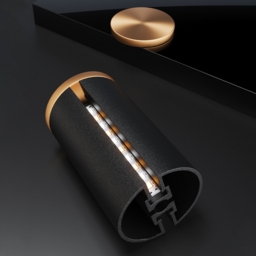 Modern Circle Wall Light Single Bedside Wall Light Acrylic & Metal - thumbnail 7