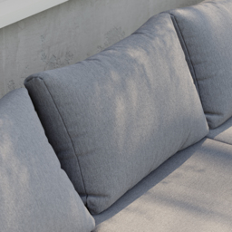 4 Seater Modular Outdoor Acacia Sectional Sofa Set with Cushion and Table, 3 PCS Versatile L-Shaped Garden Lounge Sofa Patio Furniture Set - thumbnail 8