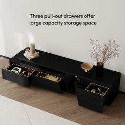Fero Mid-Century Extendable TV Stand & Block Coffee Table Set - thumbnail 9