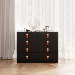 Extendable Retractable Dressing Table with Jewellery Storage Dresser Closet Island - thumbnail 6