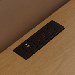 Lumio 1200 mm LED 6-Drawer Dresser with Charging Station - thumbnail 9