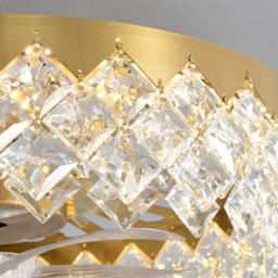 Homary Lamp with Fan - Living Room Ceiling Fan With LED Light - Modern Ceiling Fan Light - thumbnail 9