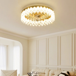 Homary Lamp with Fan - Living Room Ceiling Fan With LED Light - Modern Ceiling Fan Light - thumbnail 7