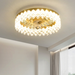 Homary Lamp with Fan - Living Room Ceiling Fan With LED Light - Modern Ceiling Fan Light - thumbnail 2