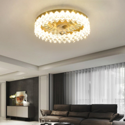 Homary Lamp with Fan - Living Room Ceiling Fan With LED Light - Modern Ceiling Fan Light - thumbnail 5