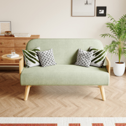 Mid-Century Modern Rattan Daybed Sofa Bed Convertible Sleeper Lounge Chair Folding - thumbnail 3