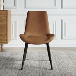 Linesly Mid-Century Dining Chairs PU Leather Upholstered Set of 2 Dining Room Chairs - thumbnail 9