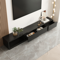 Quoint Extendable TV Stand with 3 Drawers 180 - 255 cm - thumbnail 5