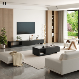 Quoint Extendable TV Stand with 3 Drawers 180 - 255 cm - thumbnail 7