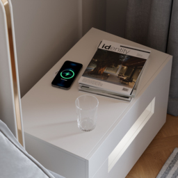 "28"" Wide Smart Nightstand with Charging Station & Light" - thumbnail 8