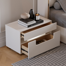 "28"" Wide Smart Nightstand with Charging Station & Light" - thumbnail 7