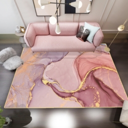 1600mm x 2300mm Abstract Modern Polyester Area Rug Living Room Flowing Pattern - thumbnail 2