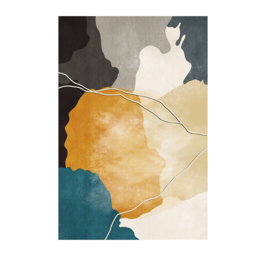 2300mm x 1600mm Modern Abstract Ink Rectangle Rug Indoor Area Rug - thumbnail 4