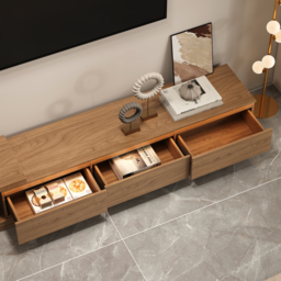 Quoint Extendable TV Stand with 3 Drawers 180 cm - 255 cm - thumbnail 6