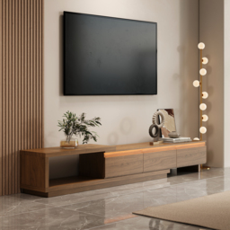 Quoint Extendable TV Stand with 3 Drawers 180 cm - 255 cm - thumbnail 9