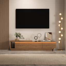 Quoint Extendable TV Stand with 3 Drawers 180 cm - 255 cm - thumbnail 7