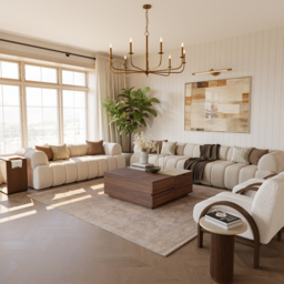"39"" Square Lift-Top Travertine Veneer Sintered Stone Coffee Table with Storage" - thumbnail 4