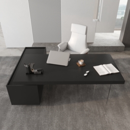 L Shaped Executive Office Desk Standing Desktop with Side Cabinet and lifter Desktop Right Hand(1815mm) - thumbnail 6