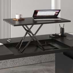 L Shaped Executive Office Desk Standing Desktop with Side Cabinet and lifter Desktop Right Hand(1815mm) - thumbnail 8