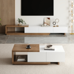 Quoint Extendable TV Stand with 3 Drawers 180 - 255 cm - thumbnail 5