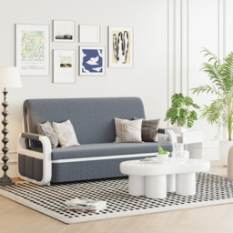 Deep Grey Queen Size Daybed with Storage & Trundle - thumbnail 7
