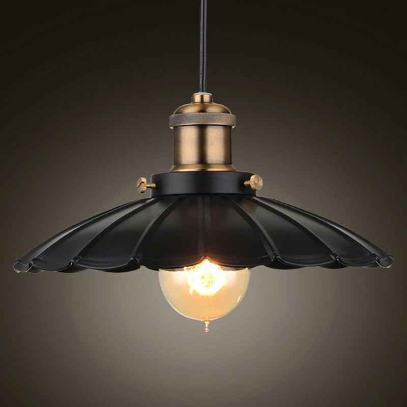 Black Brass Metal Pendant Lighting Ceiling Light